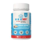 UBAVET MULTIVIT Daily Vitamin and Mineral Tablets for Dogs 90 Chewable Tablets Comprehensive Nutritional Support