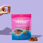 Ava's Pet Palace 100% Wild Alaskan Snappin' Salmon Dog Treats - Single-Ingredient, Human-Grade, All-Natural, 4 oz - Image 3