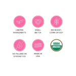Ava's Pet Palace Organic Oven Baked Dog Treats - Peanutty Paws | USDA Certified & Gluten-Free | 6 oz, 2-Pack - Healthy & Delicious Snacks for Dogs - Image 4