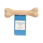 Country Living Nylon Chew Bone Dog Toy for Heavy Chewers Chicken Flavored, Promotes Dental Health & Keeps Your Dog Happy - Image 2