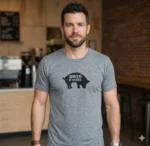 Big Fork Original T-Shirt - Premium Tri-Blend Material | Comfortable & Durable - Image 3