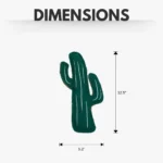 Eco-Friendly Cactus-Shaped Canvas & Jute Chew Toy for Dogs - Durable & Sustainable - Image 4