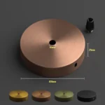 Stylish Copper Ceiling Rose Light Pendant for Cable~3101 - Elegant & Functional Lighting Solution
