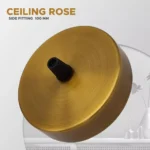 Stylish Copper Ceiling Rose Light Pendant for Cable~3101 - Elegant & Functional Lighting Solution - Image 3