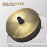 Stylish Copper Ceiling Rose Light Pendant for Cable~3101 - Elegant & Functional Lighting Solution - Image 8