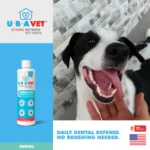 UBAVET Ubadent Dental Water Additive for Dogs & Cats 16 fl oz | Plaque & Tartar Control, Fresh Breath - Image 3
