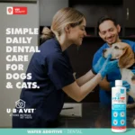 UBAVET Ubadent Dental Water Additive for Dogs & Cats 16 fl oz | Plaque & Tartar Control, Fresh Breath - Image 5