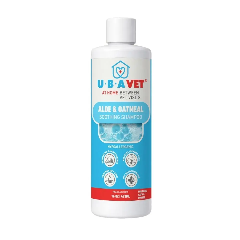 388433490_large.webp UBAVET Aloe & Oatmeal Conditioner for Dogs & Cats - Nourishing & Soothing Sensitive Skin Formula - 16.9 fl oz (500ml) - Image 1