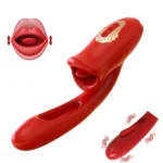 Licktapia Dual-Action Clit Licker & G-Spot Tapping Vibrator for Ultimate Pleasure - Image 2