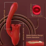 Licktapia Dual-Action Clit Licker & G-Spot Tapping Vibrator for Ultimate Pleasure - Image 6