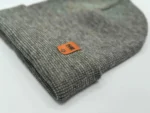 HAAKWEAR Traditional Fusion Cuffed Beanie - Gray/Green | Made in USA, Unisex & Stylish - Image 5