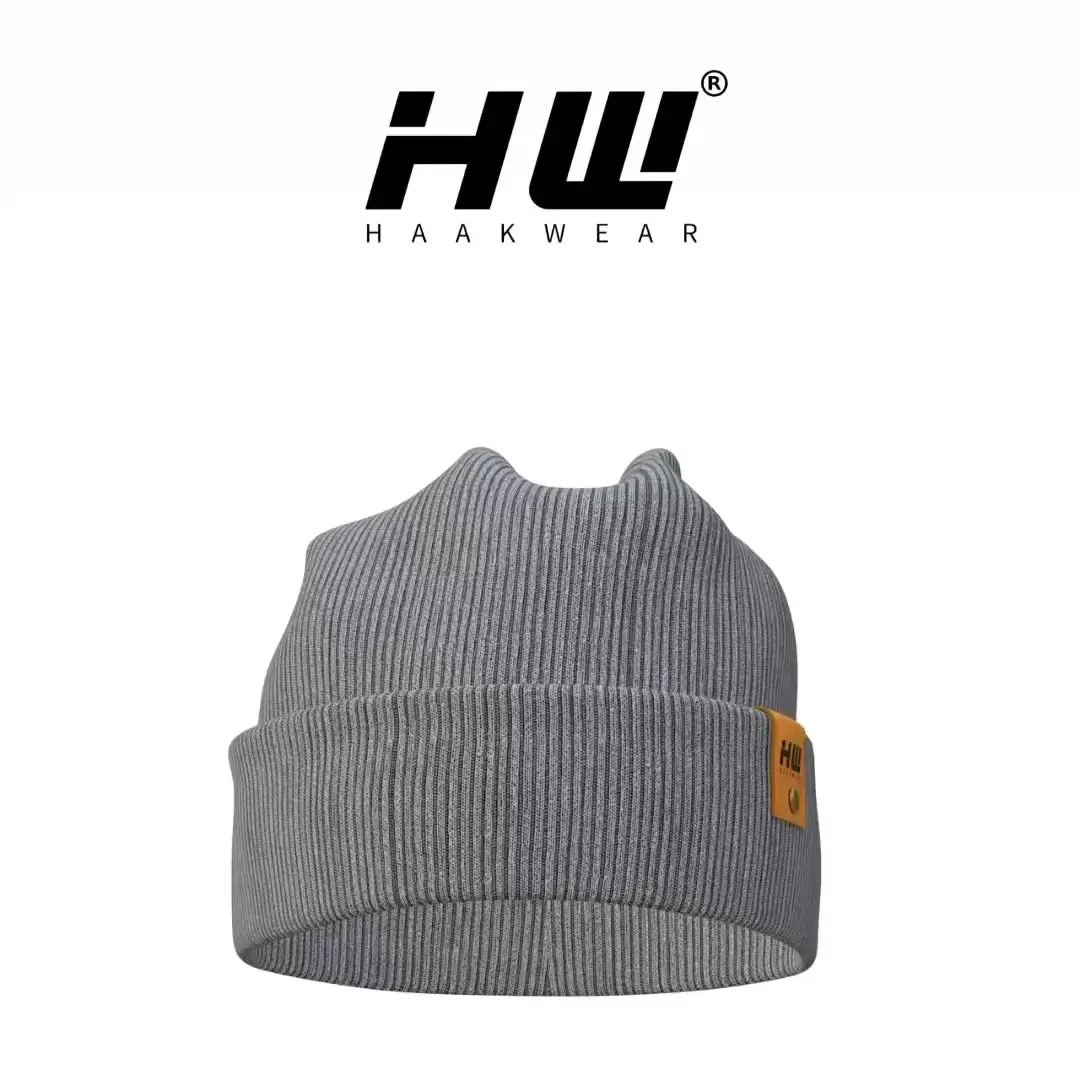 59146047_large.webp HAAKWEAR Knit Cuffed Beanie - Camel Brown | Made in USA | Stylish & Warm Unisex Hat - Image 1