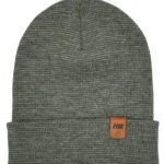 HAAKWEAR Traditional Fusion Cuffed Beanie - Gray/Green | Made in USA, Unisex & Stylish