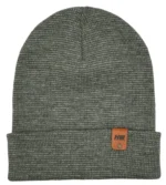 HAAKWEAR Traditional Fusion Cuffed Beanie - Gray/Green | Made in USA, Unisex & Stylish