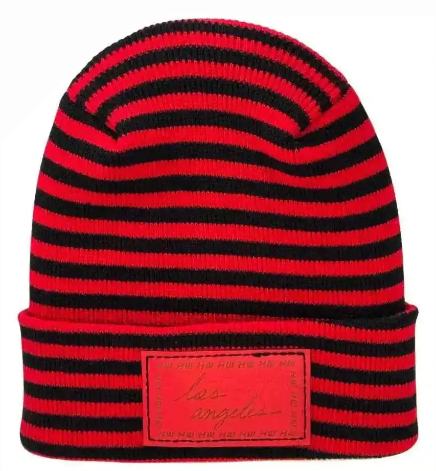 463427773_large.webp HW Los Angeles California Beanie - Limited Edition, Stylish & Warm, Made in USA - Image 1