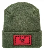 Reindeer Limited Edition HW Theta-Stitch Beanie - Exclusive Christmas Hat Collection, Green | Ultimate Comfort & Style