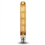 4W T185 B22 LED Non Dimmable Vintage Filament Light Bulb Energy-Saving, Eco-Friendly, Perfect for Cozy Atmospheres