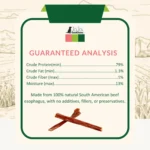 All-Natural Gullet Stick Dog Treats - 6" (25/case) | Healthy & Delicious Dog Chews - Image 4