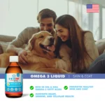 UBAVET Ubameg Omega-3 Fatty Acid Liquid for Dogs & Cats - Enhances Skin & Coat, Supports Heart & Kidney Health, 8 fl oz / 237ml - Image 5