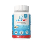 UBAVET MULTIVIT Daily Vitamin and Mineral Tablets for Dogs 90 Chewable Tablets Comprehensive Nutritional Support