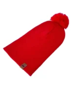 HAAKWEAR Red Pom Pom Beanie - Made in USA | Cozy & Stylish Winter Hat - Image 7