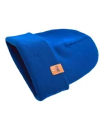 HAAKWEAR Knit Cuffed Beanie Hat - Unisex, Sapphire Blue, Made in USA - Stylish & Warm - Image 2