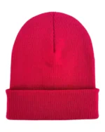 CTD112 HAAKWEAR Knit Cuffed Beanie - Burnt Maroon | Made in USA | Stylish & Warm Unisex Hat - Image 4