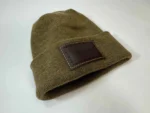 HW Cleveland Brown Green Fusion Cuffed Beanie - Limited Edition, Made in USA, Unisex Winter Hat - Image 5