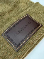 HW Cleveland Brown Green Fusion Cuffed Beanie - Limited Edition, Made in USA, Unisex Winter Hat - Image 6