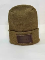 HW Cleveland Brown Green Fusion Cuffed Beanie - Limited Edition, Made in USA, Unisex Winter Hat - Image 8
