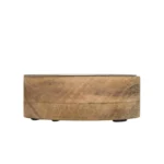 Eco-Friendly Mango Wood Dog Bowl - Durable Stainless Steel Pet Feeder | Stylish & Sustainable - 3 Sizes Available - Image 5