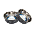 Country Living Set Of 2 Stainless Steel Dog Bowls - Farmhouse Style | Durable & Non-Slip | Ideal for Small/Medium Dogs | Easy Clean Pet Feeder | Eco-Friendly & Stylish - Image 13