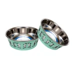 Country Living Set Of 2 Stainless Steel Dog Bowls - Farmhouse Style | Durable & Non-Slip | Ideal for Small/Medium Dogs | Easy Clean Pet Feeder | Eco-Friendly & Stylish - Image 16