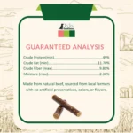 All-Natural Beef Sausage Dog Treats 6 Inch (25/case) | Healthy and Delicious Dog Snacks - Image 6