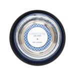 Country Living Set of 2 Ribbed No-Tip Non-Skid Stainless Steel Pet Bowls - Poseidon Blue | Stylish & Durable Dog and Cat Bowls - Image 3