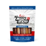 All-Natural Beef Bully Stick Dog Treats - 6" Thick (3-Pack) | Premium, Long-Lasting & Healthy Chews