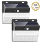 Lumina 206 LED Cluster Lights with Solar Power & Motion Sensor - Perfect for Outdoors