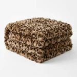 Jungle Cat Faux Fur Luxury Throw - Ultimate Comfort & Elegance
