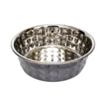 Country Living Set of 2 Black Pearl Eco-Chic Stainless Steel Dog Bowls - Durable & Stylish Pet Dining - Image 6