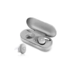 Twin Bluetooth Earpods with Chargeable Box - Wireless Noise-Cancelling Headphones with Siri Compatibility