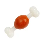Country Living Vegan Nylon Beef Bone Dog Chew Toy - Durable TPR Nylon for Healthier Teeth and Gums, Perfect for Small Breeds - Image 2