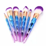 Unicorn Exotic Beauty Enhancer 7-Piece Cosmetic Brush Set