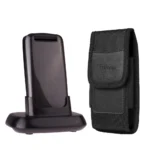 TTfone Star TT300 Grey Flip Phone for Seniors with Holster Case & Free EE Pay As You Go SIM - Big Buttons, Loud Volume, Easy to Use