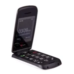 TTfone Star TT300 Grey Flip Phone for Seniors with Holster Case & Free EE Pay As You Go SIM - Big Buttons, Loud Volume, Easy to Use - Image 2