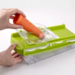 Smart Multi Space Saver Grater and Chopper - Versatile, Safe, High-Quality Kitchen Tool