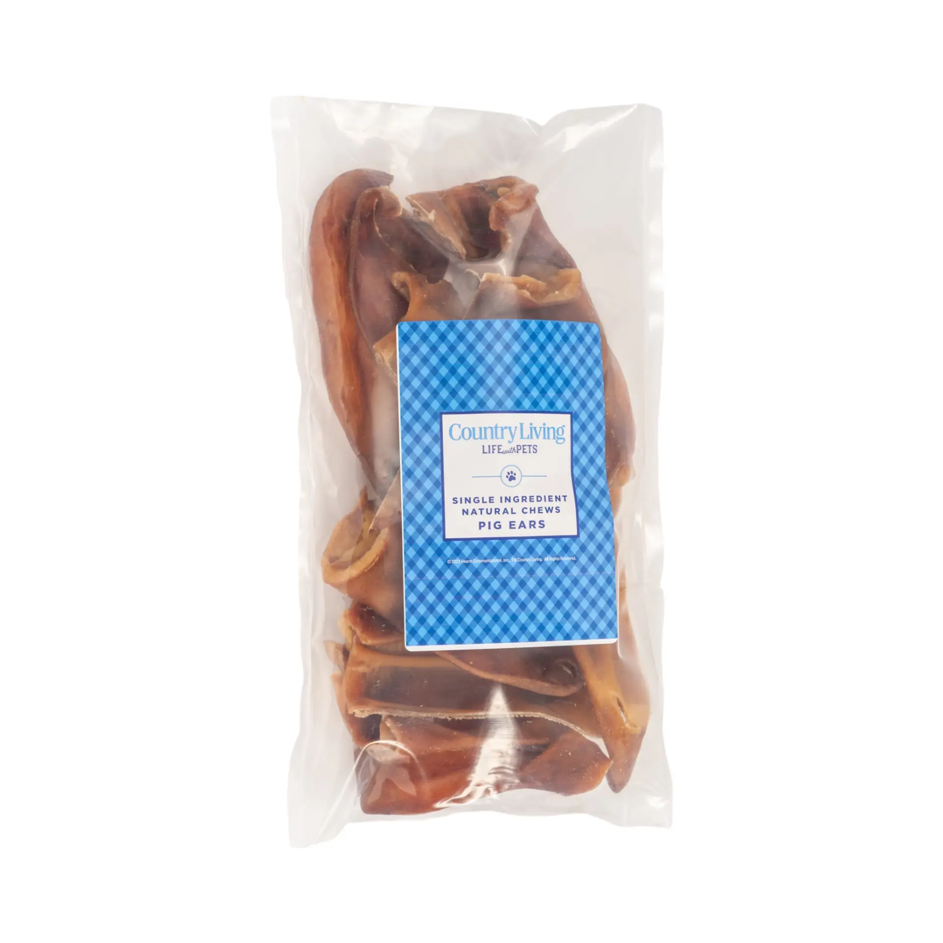 412581714_large.webp Country Living Whole Pig Ears - All Natural Dog Treats (15-Pack) - Healthy, Long-Lasting Chews for All Breeds - Image 1