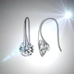 Elegant Boutique Crystal Drop Earrings - Sterling Silver & Austrian Crystals - Image 3