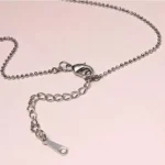 UNICORN Faith And Trust Necklace - Sparkling Diamond Crystals, 18kt White Gold Overlay | Inspirational Jewelry Gift - Image 4