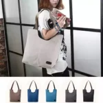 NATURA Cotton Canvas Tote by Journey Collection - Durable, Stylish & Eco-Friendly Shoulder Bag