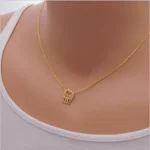 LOVE IS TALL Giraffe Love Necklace and Earrings Set - Elegant 3-Piece Jewelry Gift Set - Image 2